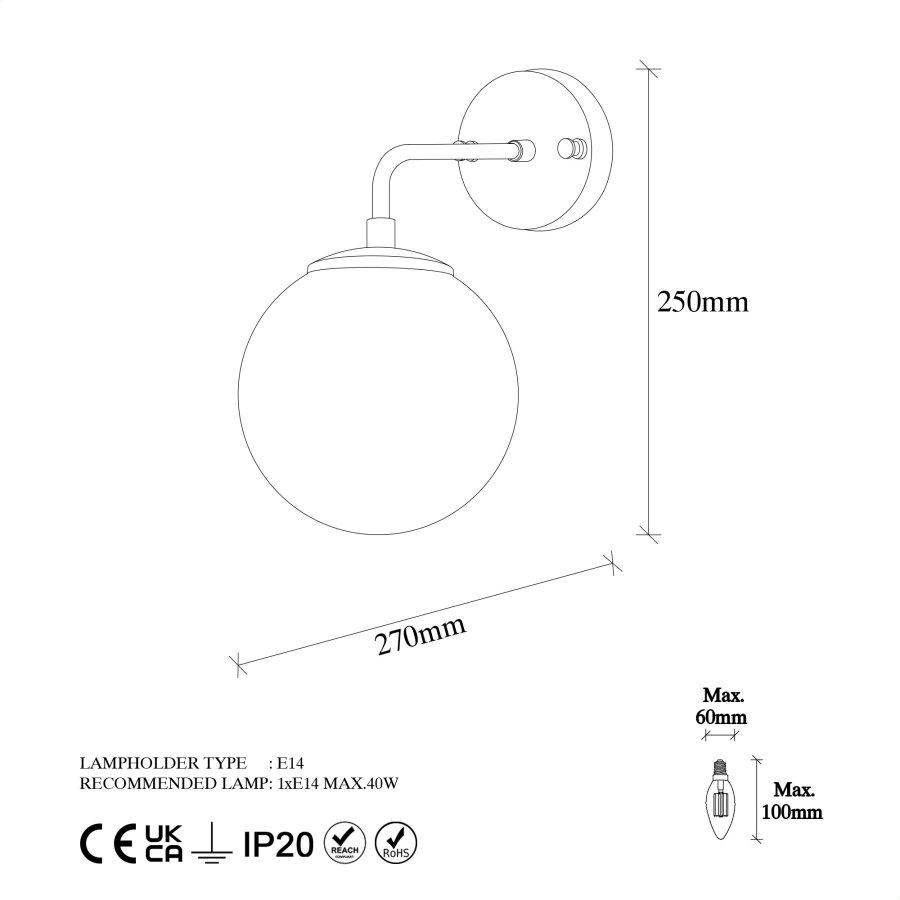 LUMI Melilla vglampe -942FLG1326