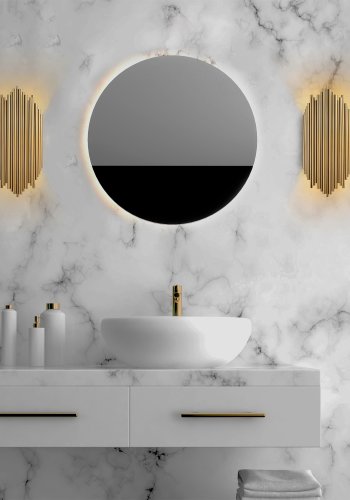 LUMI Kara vglampe - guld metal