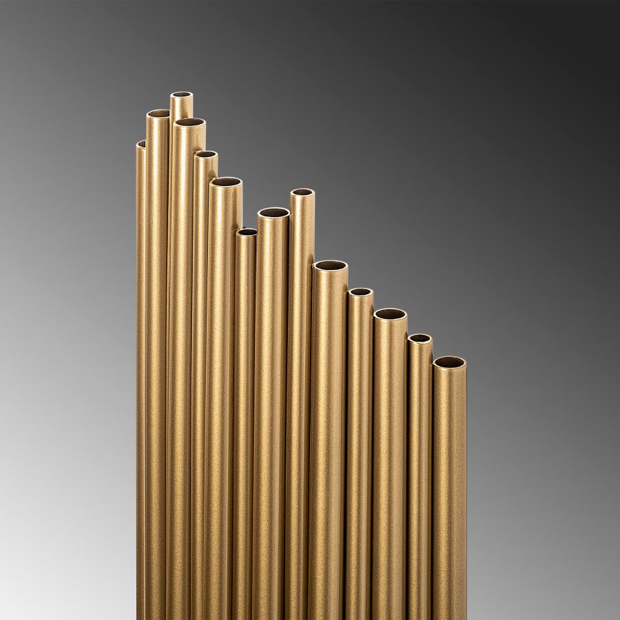 LUMI Kara vglampe - guld metal