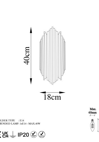 LUMI  vglampe -942FLG1871