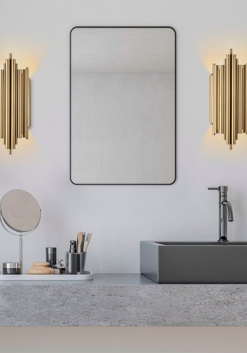 LUMI Reis vglampe - guld metal