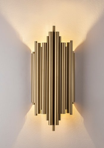 LUMI Reis vglampe - guld metal