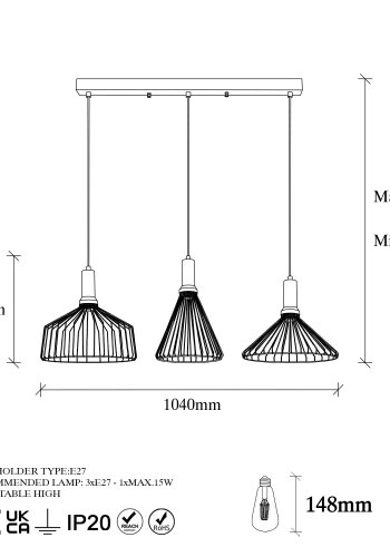 LUMI  lysekrone -942FLG2142