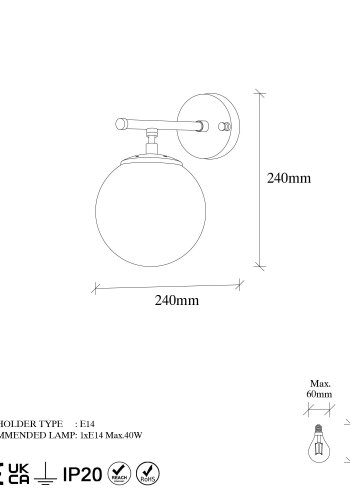 LUMI Badajoz vglampe -942FLG2153