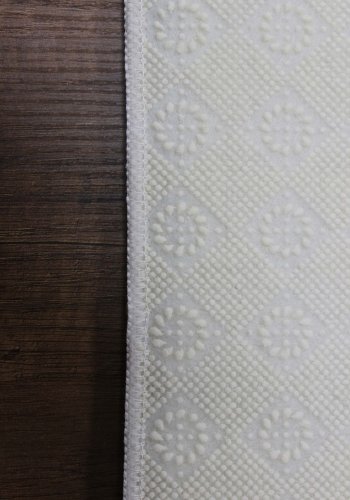 TEPPI Wookece217 gulvtppe m. 3D print, rektangulr - multifarvet polyester (50x80)