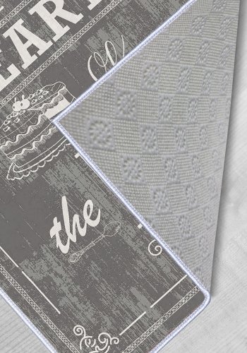 TEPPI Wookece255 gulvtppe, rektangulr - multifarvet polyester (60x100)