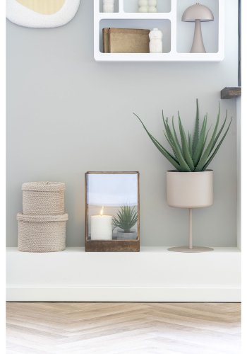 HOUSE NORDIC Aloe Vera kunstig plante - grn PE plastik (H:51cm)