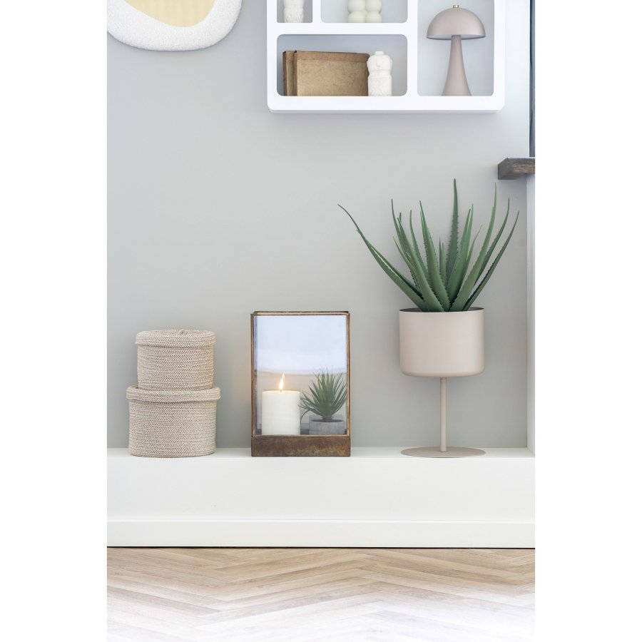 HOUSE NORDIC Aloe Vera kunstig plante - grn PE plastik (H:51cm)