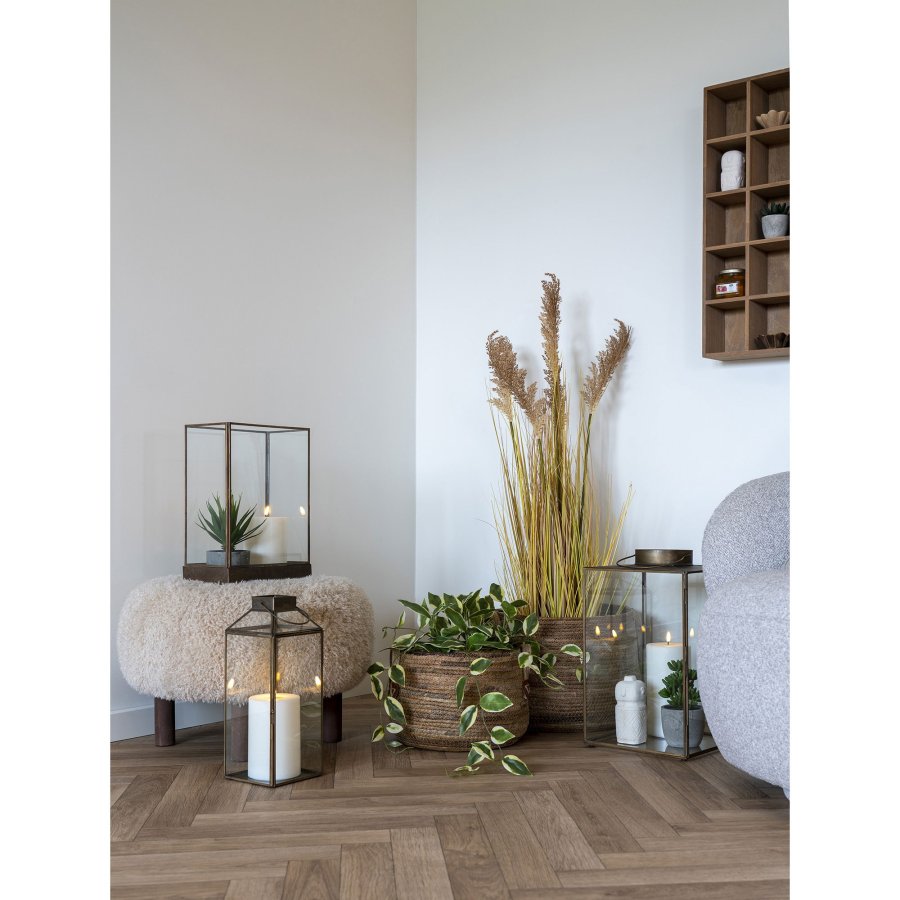 HOUSE NORDIC Voksblomst kunstig plante - grn PE plastik (H:33cm)