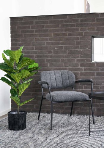 HOUSE NORDIC kunstig violinfigen plante - grn plastik (H:100)