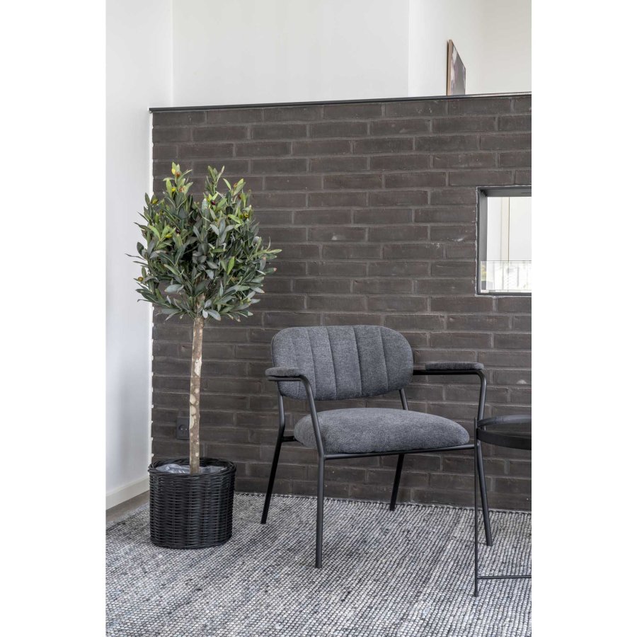 HOUSE NORDIC kunstig Oliventr - grn plastik og polyester (H:126)