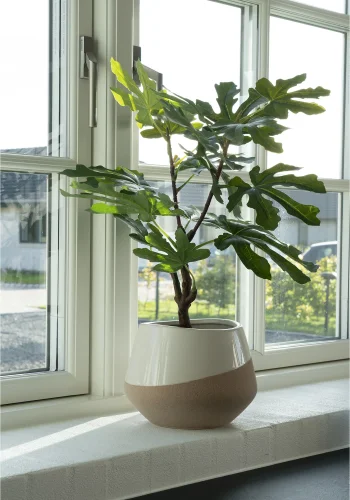 HOUSE NORDIC kunstig Figentr plante - grn plastik (H:53)