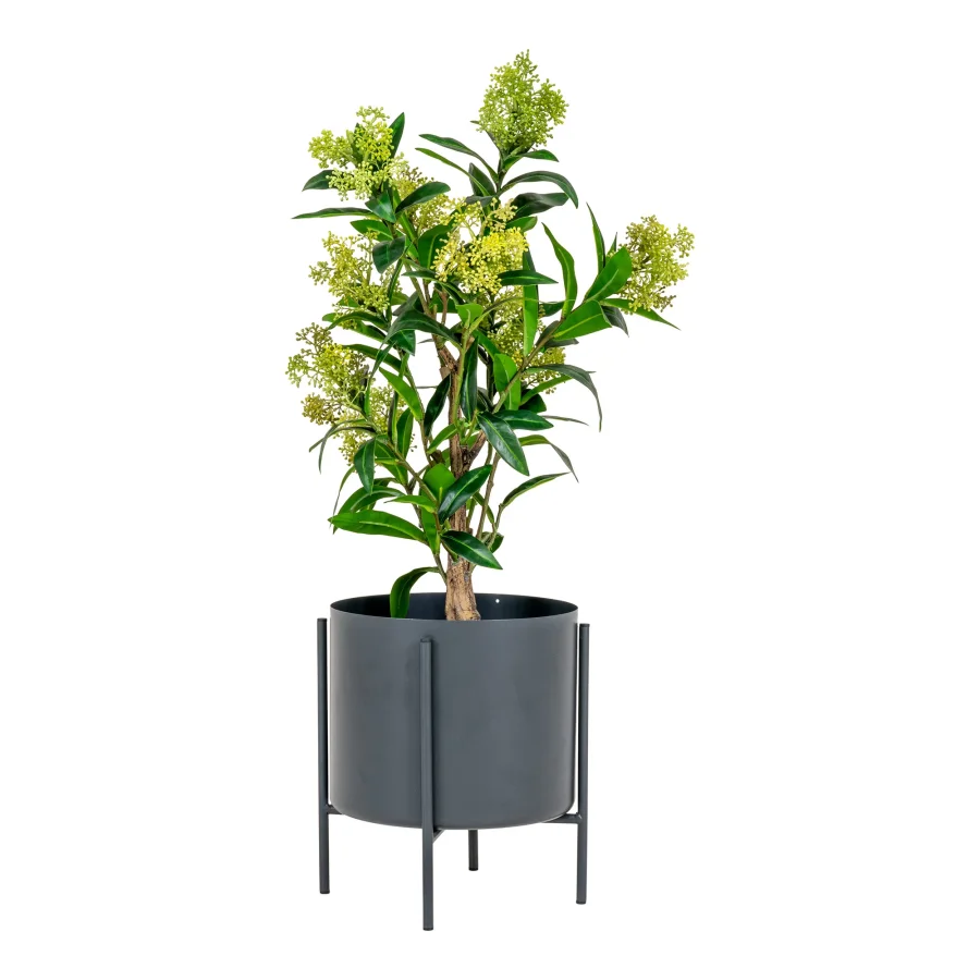 HOUSE NORDIC kunstig Skimmia Tr plante - grn plastik (H:75)