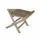 VENTURE DESIGN Kenya udendrs foldestol - natur teaktr 