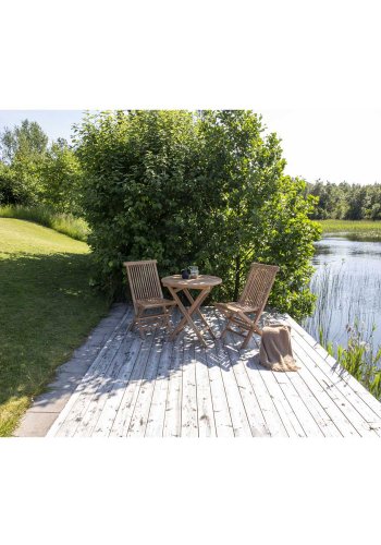 VENTURE DESIGN Kenya udendrs foldestol - natur teaktr 