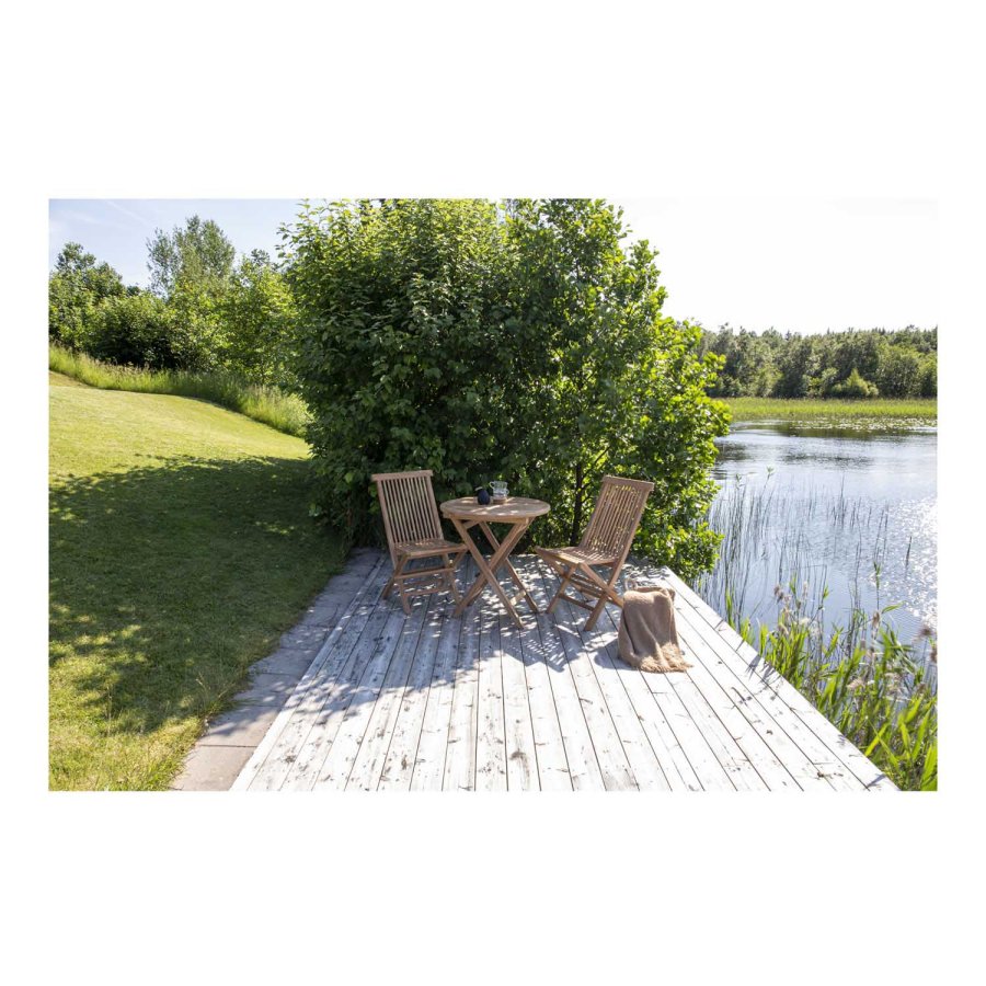 VENTURE DESIGN Kenya udendrs foldestol - natur teaktr 