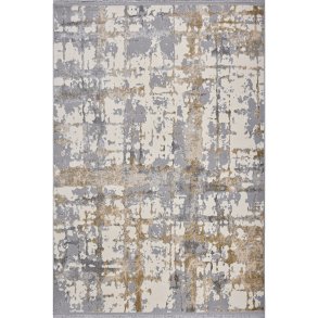 TEPPI Notta gulvtppe, rektangulr - beige/creme/gr polypropylen/polyester (160x230)