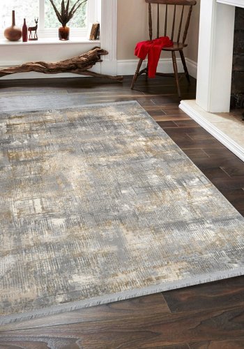 TEPPI Notta gulvtppe m. mnster, rektangulr - multifarvet polypropylen og polyester (160x230)