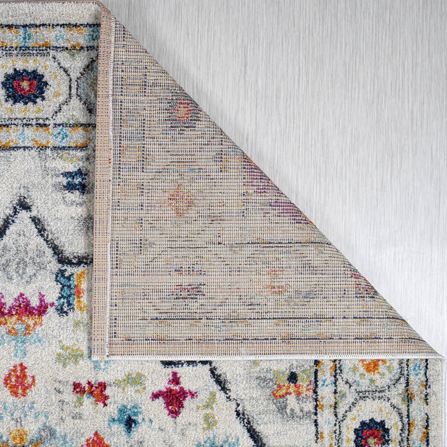 TEPPI Vintage 7655 Hall gulvtppe, rektangulr - multifarvet polypropylen (80x150)