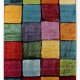 TEPPI Renkli gulvtppe m. tern, rektangulr - multifarvet polypropylen (120x170)