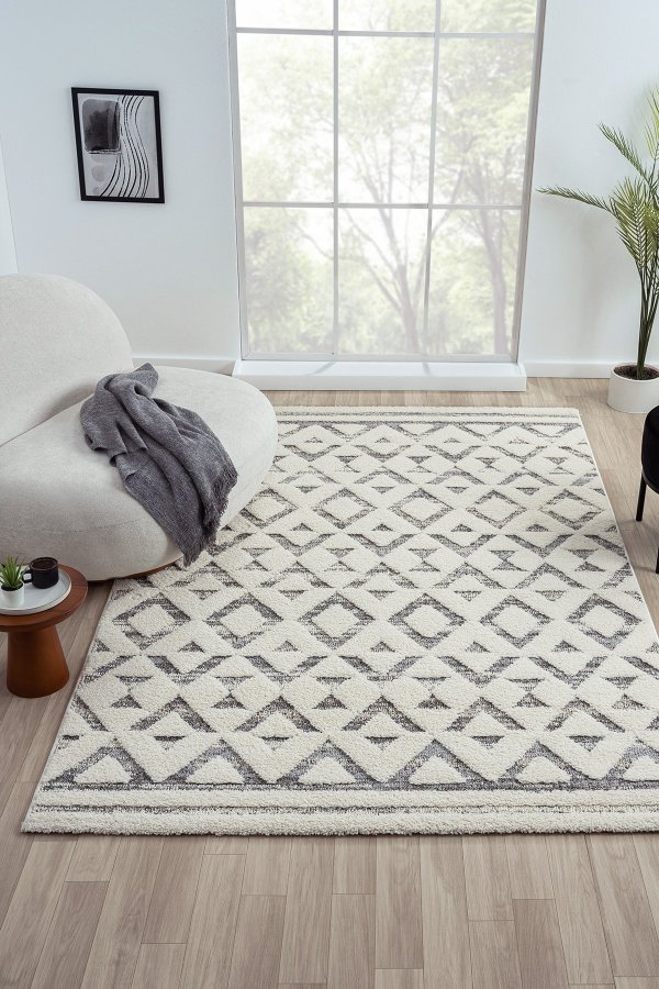 TEPPI Sevilla 5507 gulvtppe, rektangulr - multifarvet polypropylen (160x230)