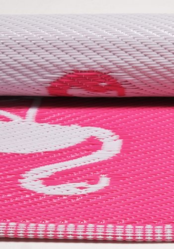 NORDVÄRK Savana 8811 udendrs gulvtppe, rektangulr - pink polypropylen (150x210)