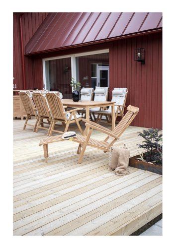 VENTURE DESIGN Kenya udendrs liggestol - natur teaktr 