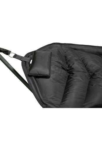 VENTURE DESIGN Niño udendrs hngekje - sort stof, stl og plastik 