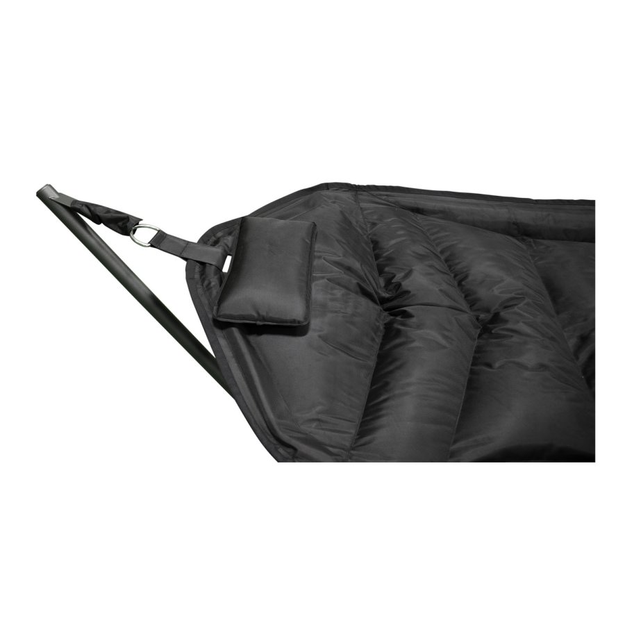 VENTURE DESIGN Niño udendrs hngekje - sort stof, stl og plastik 