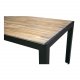 VENTURE DESIGN rektangulr Bois havebord- natur akacietr og sort aluminium (200x100)