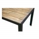VENTURE DESIGN rektangulr Bois havebord- natur akacietr og sort aluminium (200x100)