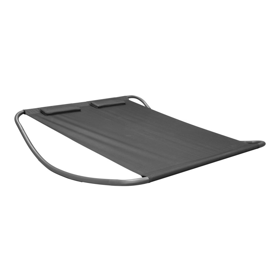 VENTURE DESIGN Gordo udendrs dobbelt gynge liggestol - sort stof og stl