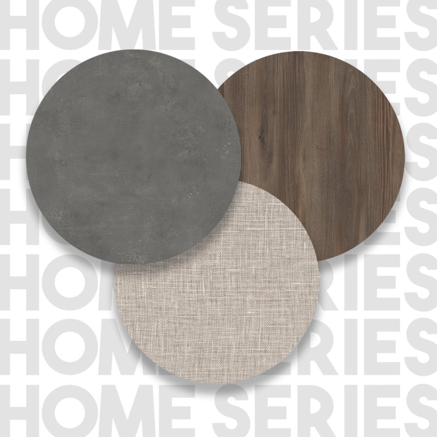 NORDVÄRK HM2 garderobeskab, m. spejl, 4 lger, 1 bjlestang, 9 hylder, 2 skuffer - brun/gr melamin