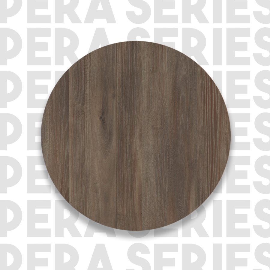 NORDVÄRK PR1 vghylde, m. 3 rum - brun melamin