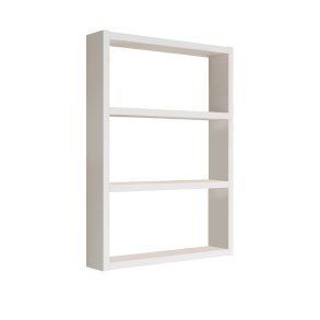 NORDVÄRK PR1 vghylde, m. 3 rum - hvid melamin