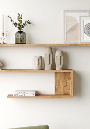 NORDVÄRK WL10 vghylde - natur melamin