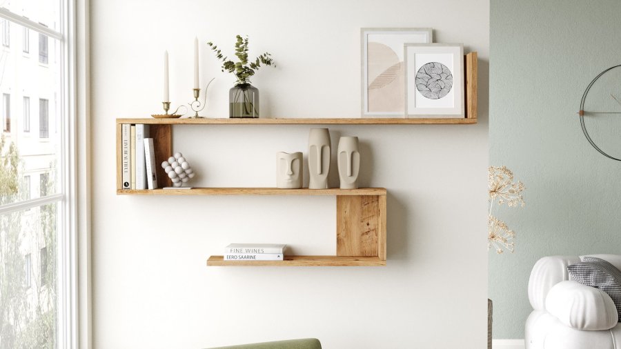 NORDVÄRK WL10 vghylde - natur melamin