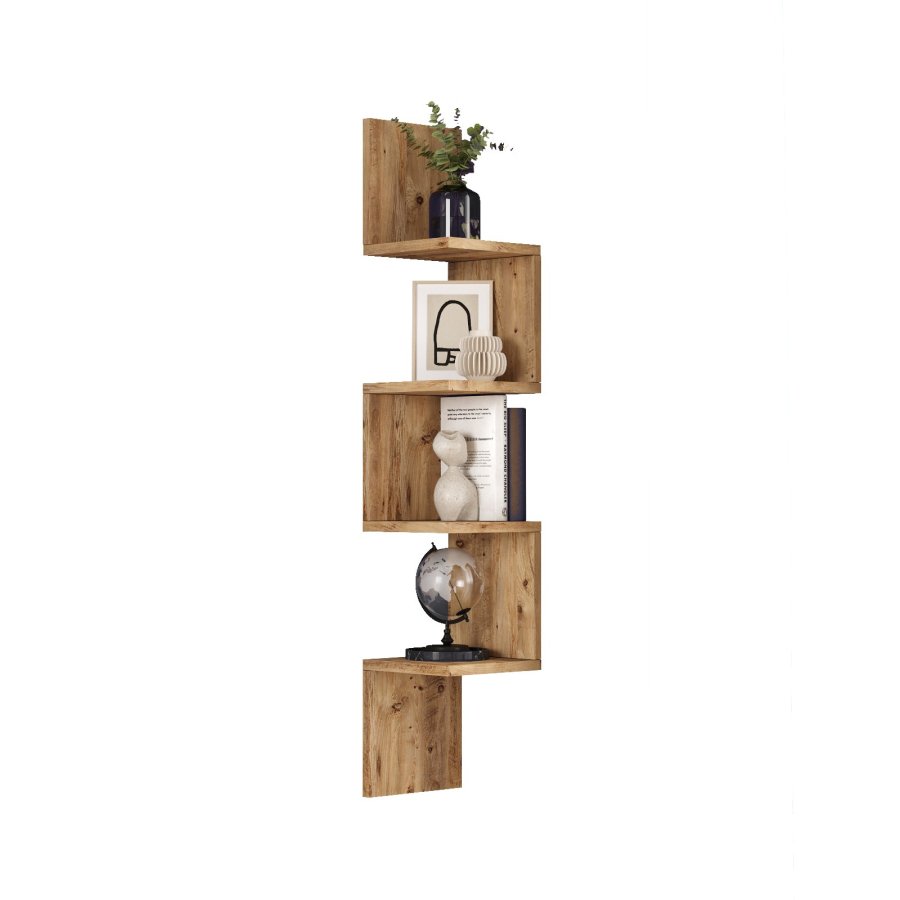 NORDVÄRK WL9 hjrne vghylde - natur melamin