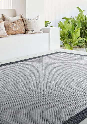 TEPPI 23745A gulvtppe, rektangulr - gr sisal (200x290)