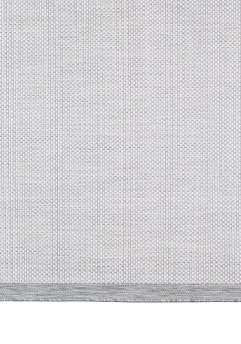 NORDVÄRK 23745A Fresco udendrs gulvtppe, rektangulr - antracit og hvid sisal (160x230)