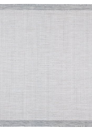 NORDVÄRK 23745A Fresco udendrs gulvtppe, rektangulr - antracit og hvid sisal (160x230)