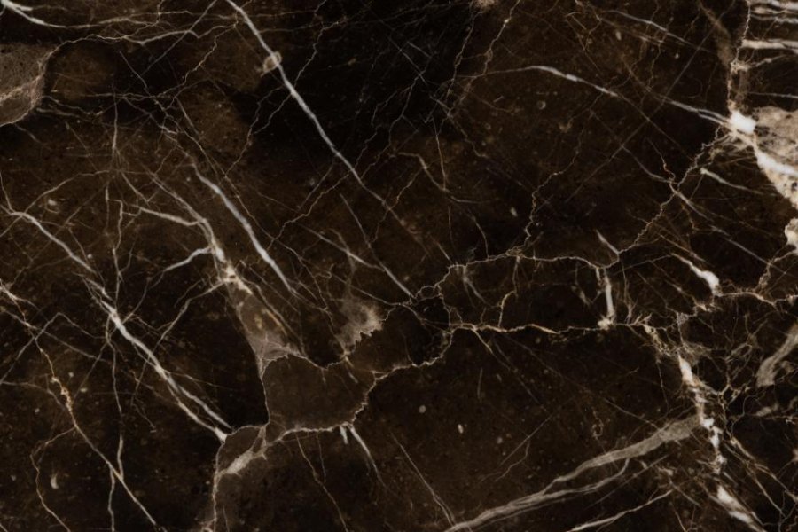 ACT NORDIC Avila sidebord, rund - brun Emperador marmor og sort stl (42)