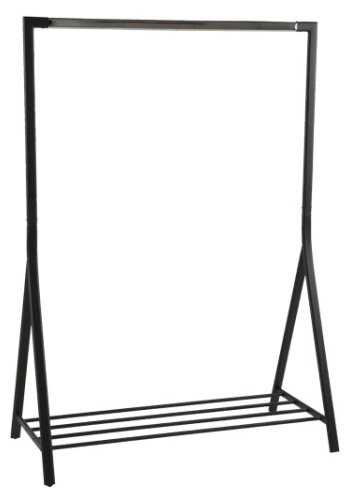 ACT NORDIC Brent garderobestativ m. skohylde - sort