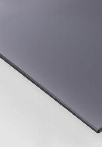 ACT NORDIC Halstow sofabord, rund - rgfarvet glas og sort stl (80)