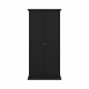TVILUM North Garderobeskab, Mat Sort, 95,7 x 63,1 x 200 cm