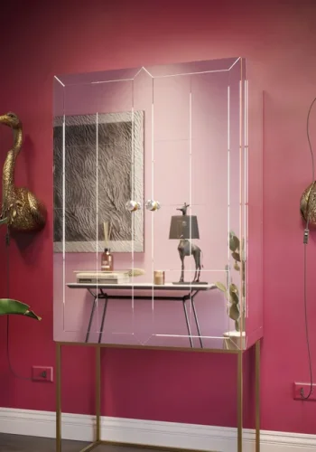 KARE DESIGN Animal Heron vglampe - guld polyresin og aluminium