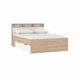 TVILUM Ikast Seng med 2 skuffer 140x200, Jackson Hickory / Hvid, 149,8 x 216 x 96,8 cm