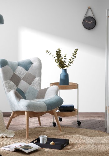 KAVE HOME Doc gulvtppe, rund - natur jute (100)