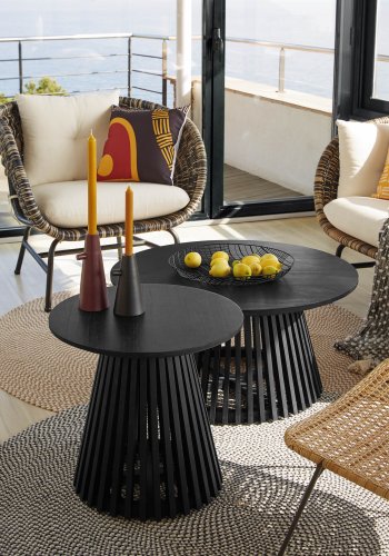 KAVE HOME Irune sidebord - sort minditr (50)