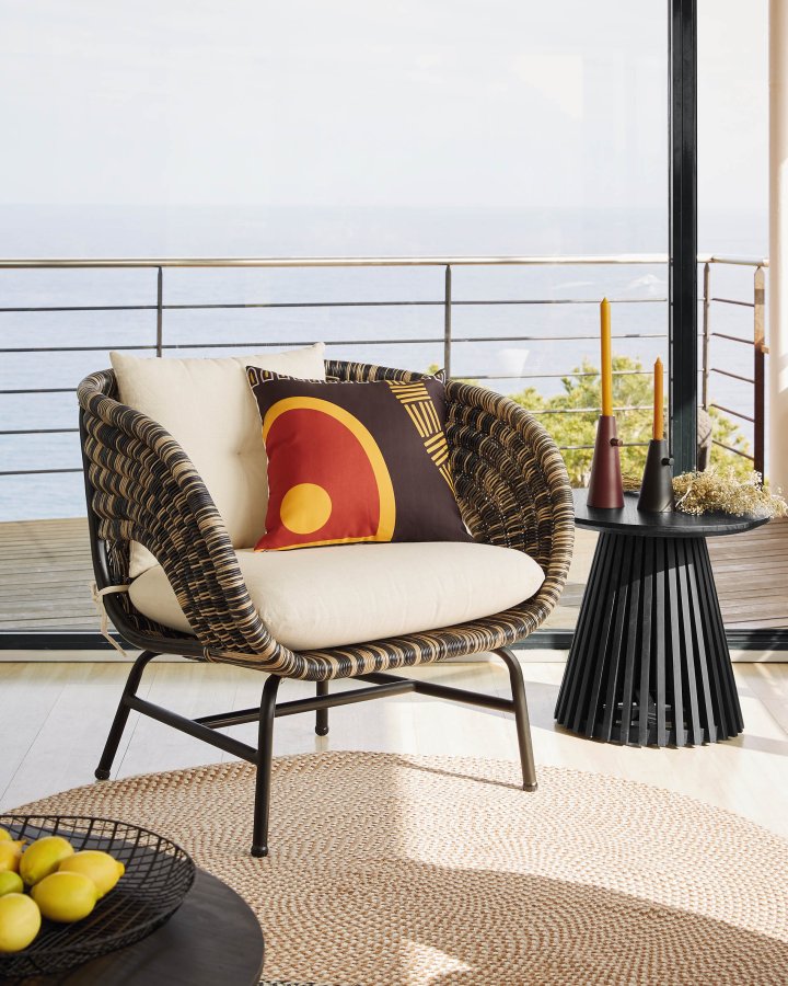 KAVE HOME Irune sidebord - sort minditr (50)